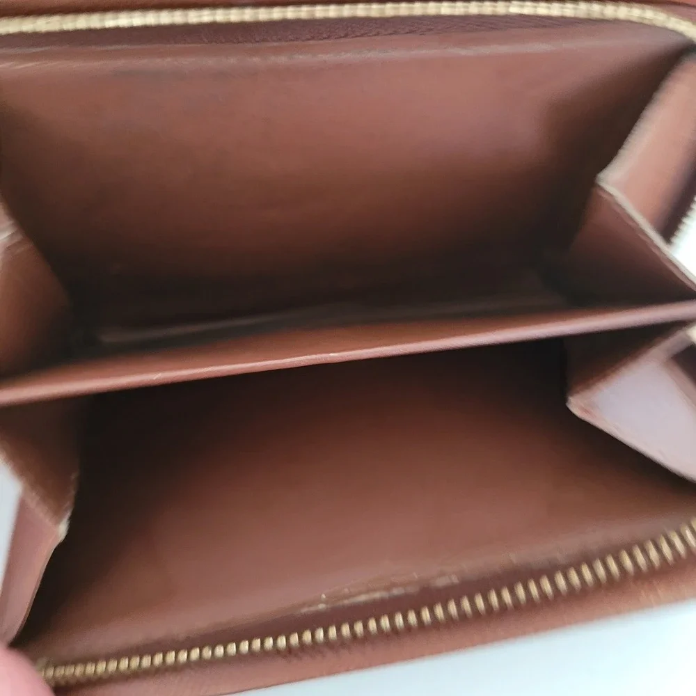 Louis Vuitton Monogram Canvas Portefeuille Tresor Wallet Brown CA0050